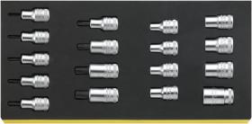 Stahlwille 96838763 - BANDEJA TCS C/ JGO. DE BOCAS DE LLAVE DE VASO 1/2"