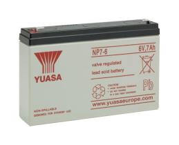 Yuasa NP76 - BATERIA INDUSTRIAL YUASA VRLA 6V 7AH (+I)