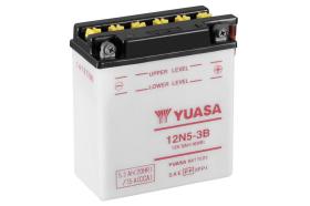 Yuasa 12N53B - BATERIA MOTOCICLETA YUASA CONVENTIONAL 12V 5,3AH 35A (+D)