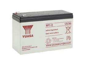 Yuasa NP712 - BATERIA INDUSTRIAL YUASA VRLA 12V 7AH (+I)