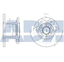 ADR 18512801 - DISCO IVECO 6T.DTRO.280 A124