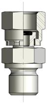 Minipress 1812M000 - MINIMEX ADAPT.TL MANOMETRO 1/2 MF 1/2 AS.PLANO