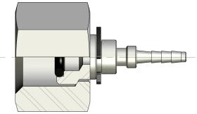 Minipress 36120000 - MINIMEX TL 1/2 MANOMETRO CON TORICA TUBO DN2