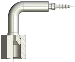 Minipress 39160090 - MINIMEX TL CD90 7/16 JIC TUBO DN2