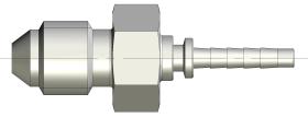 Minipress 44AJ3800 - MINIMEX MF 3/8 JIC TUBO DN2