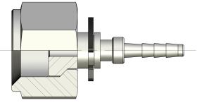 Minipress 4914DF00 - MINIMEX TL 1/4 ASIENTO PLANO TUBO DN2