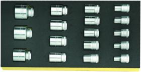 Stahlwille 96838177 - BANDEJA TCS C/ JGO. DE BOCAS DE LLAVE DE VASO 1/2"