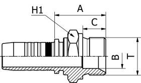  M105101616 - MACHO BSP ROSCA 1" TUB.1"