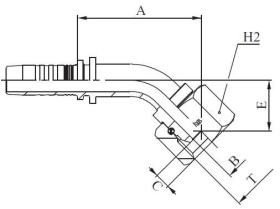  M205430608 - HEMBRA LOCA BSP 45º ROSCA 1/2 TUB.3/8