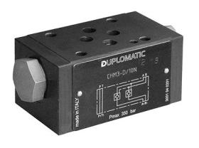 Duplomatic MVPPD - DOBLE ANTIRRETORNO PILOTADO MODULAR NG6