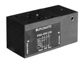 Duplomatic PCM3PTV - COMPENSADOR MODULAR DE PRESION NG6