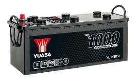  YBX1612 - BATERIA VEHICULO PESADO YUASA YBX1612 12V 143AH 900A (+I) SH