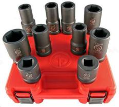 Chicago Pneumatic 8940166939 - SS8210HDW 1" 10 PC HVY DUTY WHEEL SERV