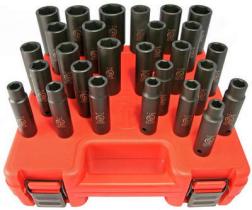 Chicago Pneumatic 8940166940 - SS4229D 1/2 29PC DEEP MET&SAE MASTER SET