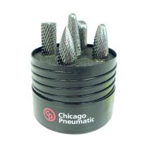 Chicago Pneumatic 8940171786 - BURR KIT POWER CUT 6MM SHANK 5PC