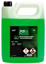 Proquisur 00110020080 - ANTICONGELANTE ORGÁNICO 50% G12 VERDE - 5L