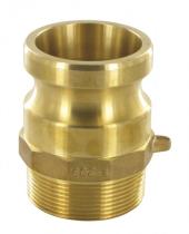 Conexiones industriales CAM680300L - CAMLOCK TIPO F DN80 ROSCA MACHO 3" (LATON)