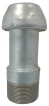 Conexiones industriales UMT4159600G - UMT MACHO DN159 ROSCA MACHO 6" (GALVANIZADO)