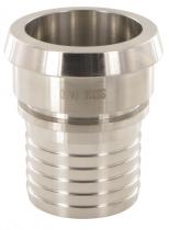 Conexiones industriales DIN13232I - DIN 11851 HEMBRA DN32 ESPIGA DENTADA 32 SIN TUERCA (INOX)