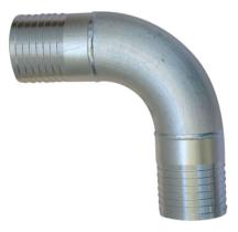 Conexiones industriales ENL475I - ENLACE CODO 90º TUBO-TUBO DIAM. 75MM (INOX)