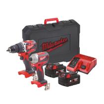 Milwaukee 4933464718 - M18CBLDD + M18CBLID. SE SUMINISTRA CON 2 BATERíAS M18B5 Y CA