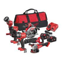 Milwaukee 4933480874 - M18FPD3 + M18FID3 + M18CCS55 + M18FSZ + M18FSAG125X + M18TLE