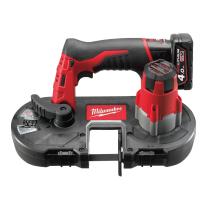 Milwaukee 4933441805 - SIERRA DE BANDA SUBCOMPACTA M12, CAPACIDAD DE CORTE 41X41MM