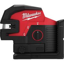 Milwaukee 4933479202 - NIVEL LáSER DE 2 LíNEAS Y 4 PUNTOS M12, VERDE, AJUSTE FINO,