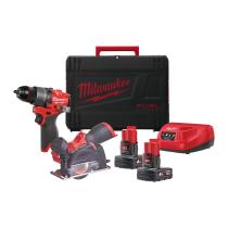 Milwaukee 4933480592 - M12FPD2 + M12FCOT. SE SUMINISTRA CON 2 BATERíAS M12B4 Y CARG