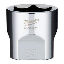 Milwaukee 4932479999 - VASO CORTO DE 3/8" DE 23MM