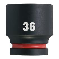 Milwaukee 4932480372 - VASO DE IMPACTO 3/4"CORTO 36MM