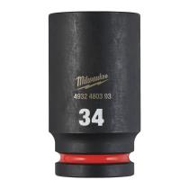 Milwaukee 4932480393 - VASO DE IMPACTO 3/4"LARGO 34MM