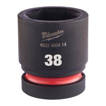 Milwaukee 4932480414 - VASO DE IMPACTO 1"CORTO 38MM