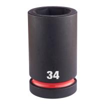 Milwaukee 4932480428 - VASO DE IMPACTO 1"LARGO 34MM