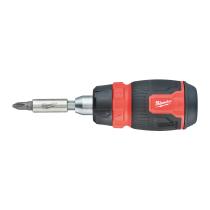 Milwaukee 4932480581 - DESTORNILLADOR MULTIPUNTAS COMPACTO 8 EN 1 CON CARRACA