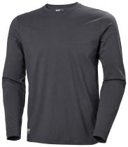 Helly Hansen 79169970 - HELLY HANSEN WW LS CAMISETA GRIS OSCURO